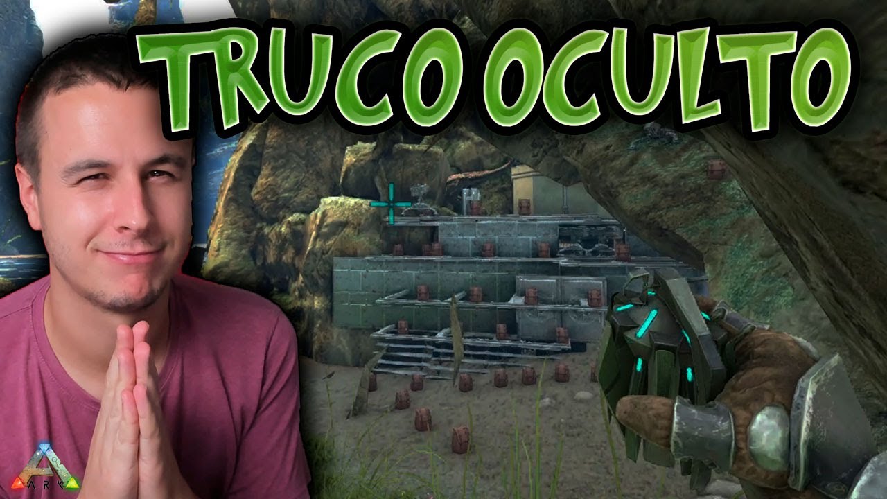 RAIDEO CON UN TRUCO QUE NADIE SABE EN ARK