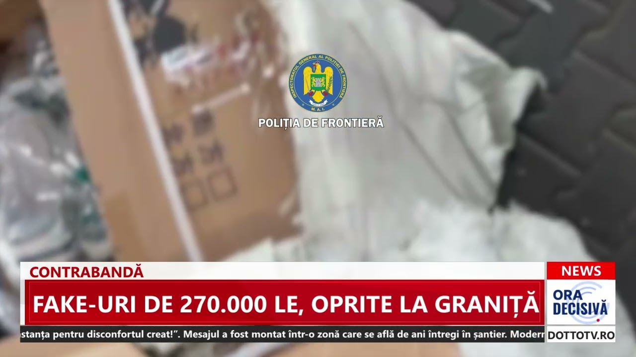 Lovitură pentru comerțul cu falsuri. Sute de produse contrafăcute descoperite la Constanța