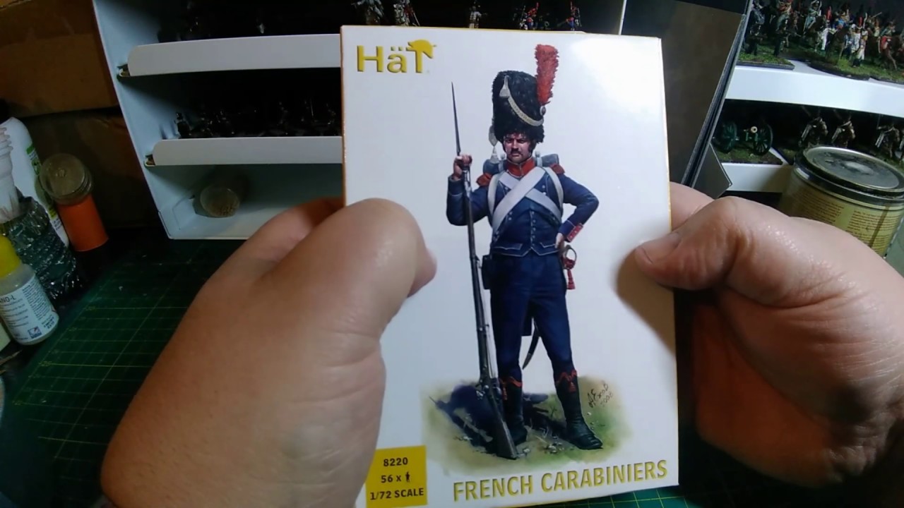 Unboxing figurines 1/72 Napoléonien