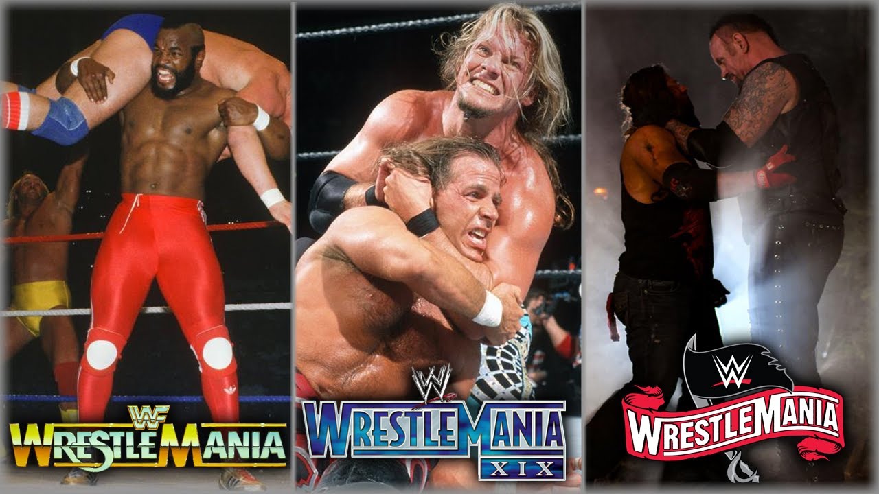 La Mejor Lucha de Cada Wrestlemania (1985-2020)