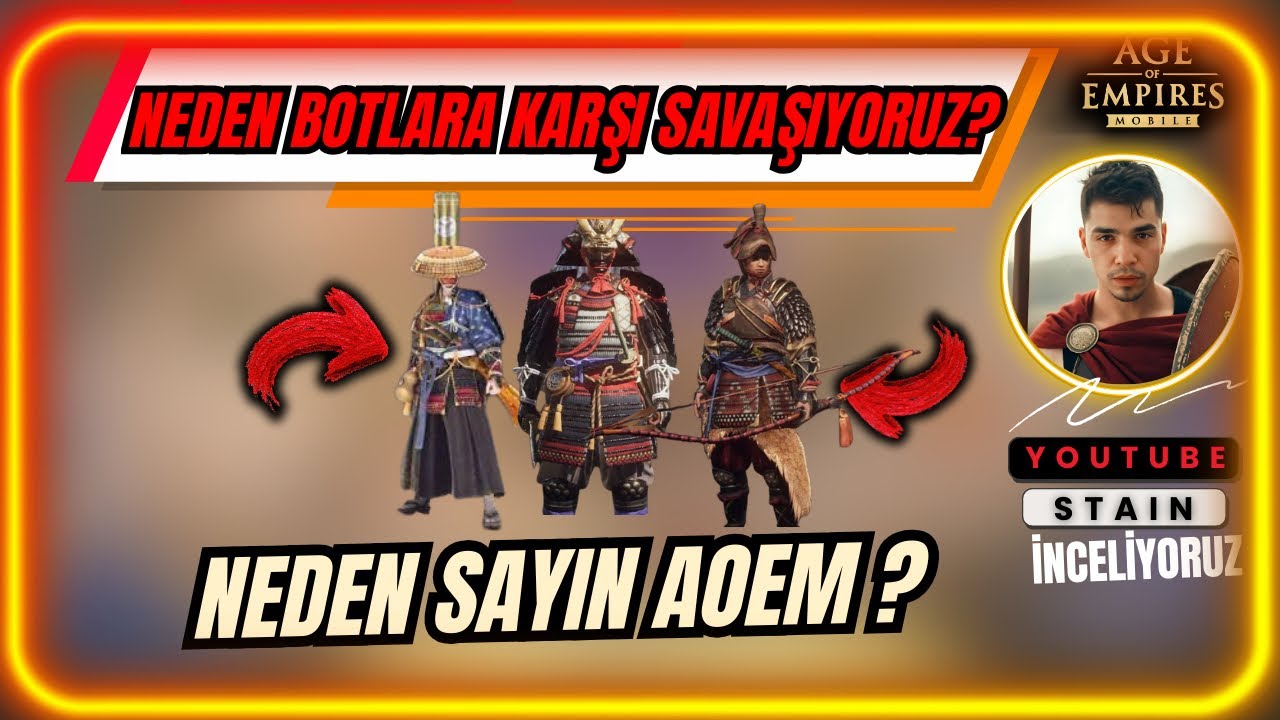 OYUN D&Ouml;NG&Uuml;NDE Mİ ? | Age Of Empires Mobile 🥷🏻