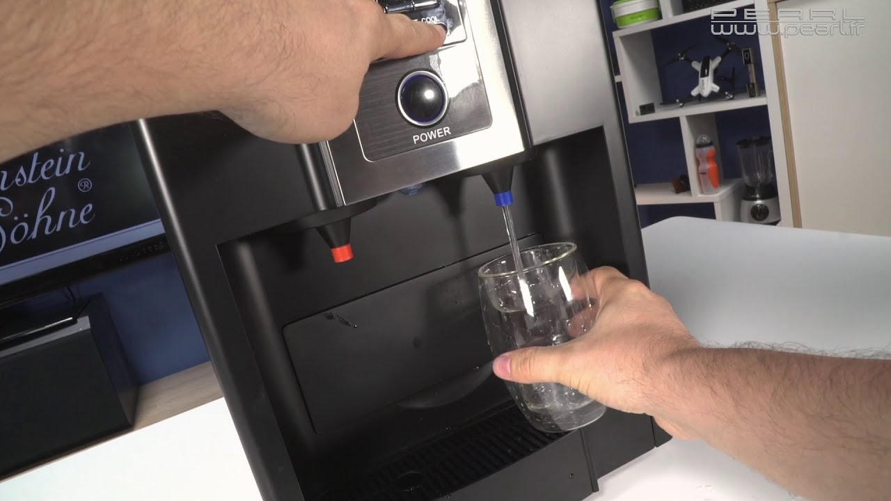 FONTAINE A EAU CHAUDE/FROIDE+GLAÇONS -  [PEARLTV.FR]