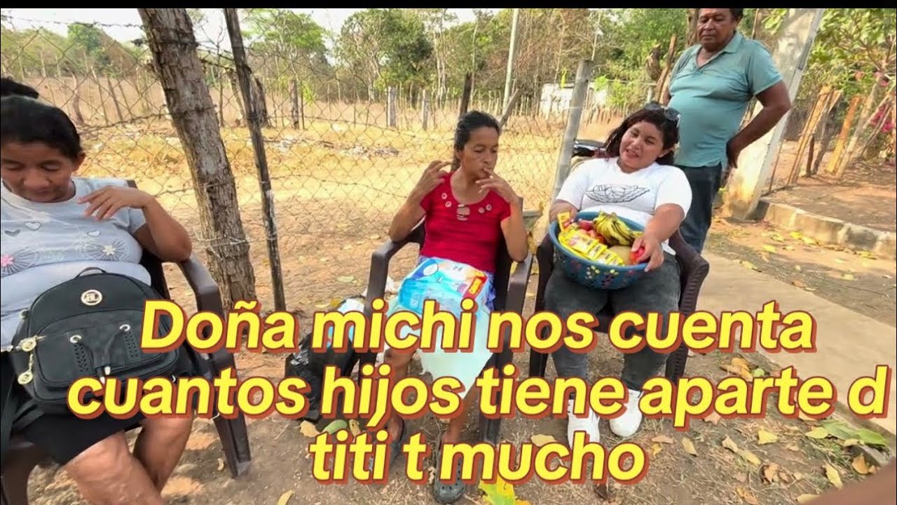 La platica se puso buena y la madrina a de estar contenta d ver que si se come las frutas gracias 🙏 