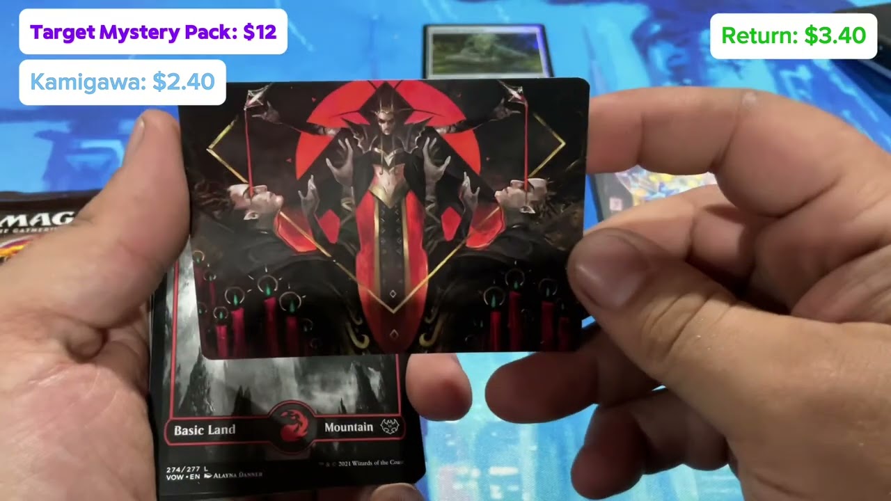 Opening a Target Mystery Pack