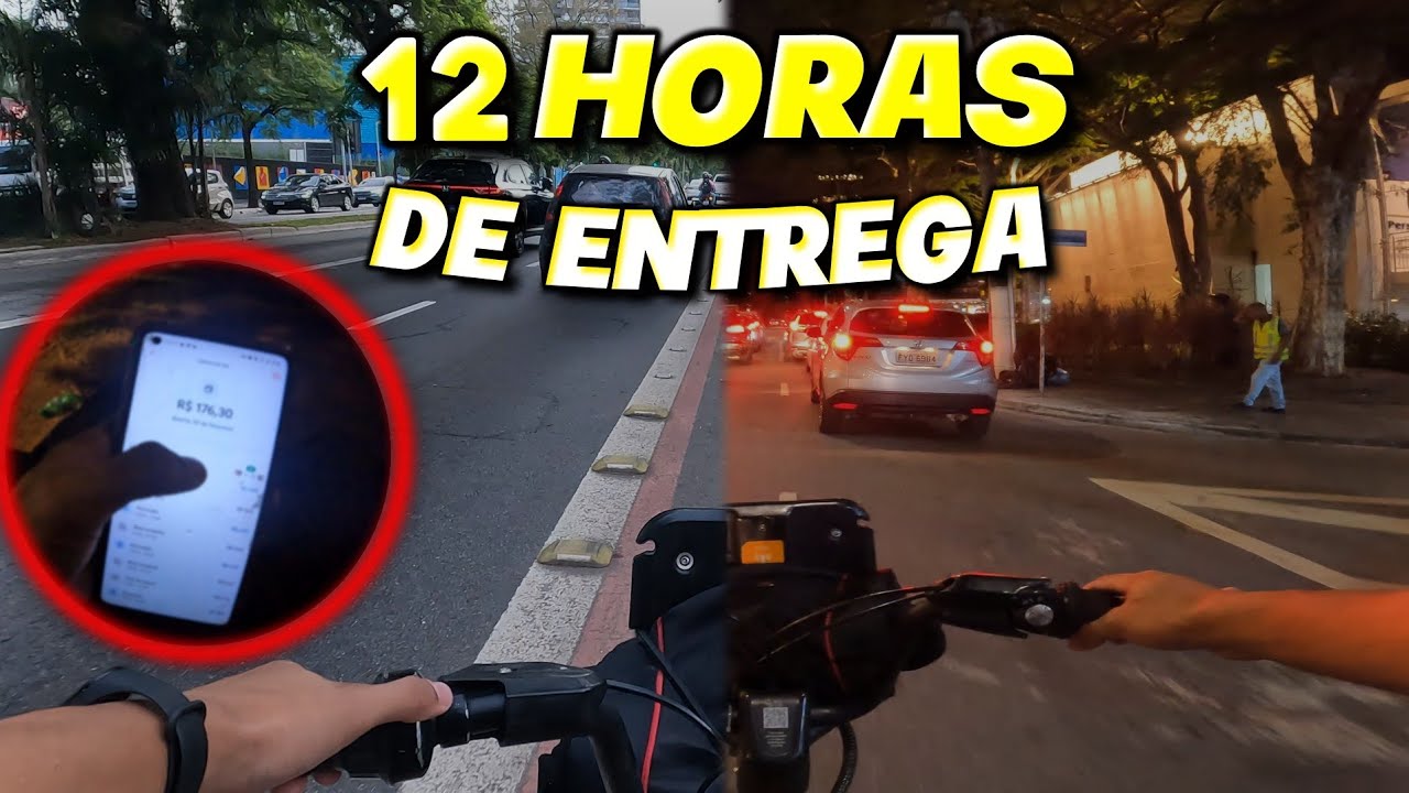 QUANTO FATUREI EM 12 HORAS DE ENTREGAS??? | Entregas de bike pelo Ifood
