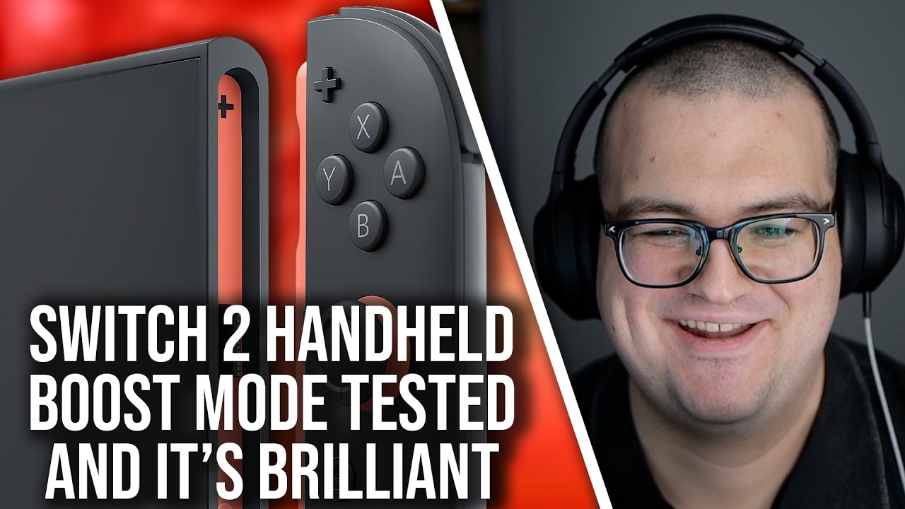 Switch 2's New Handheld Boost Mode Tested - And It's Excellent!