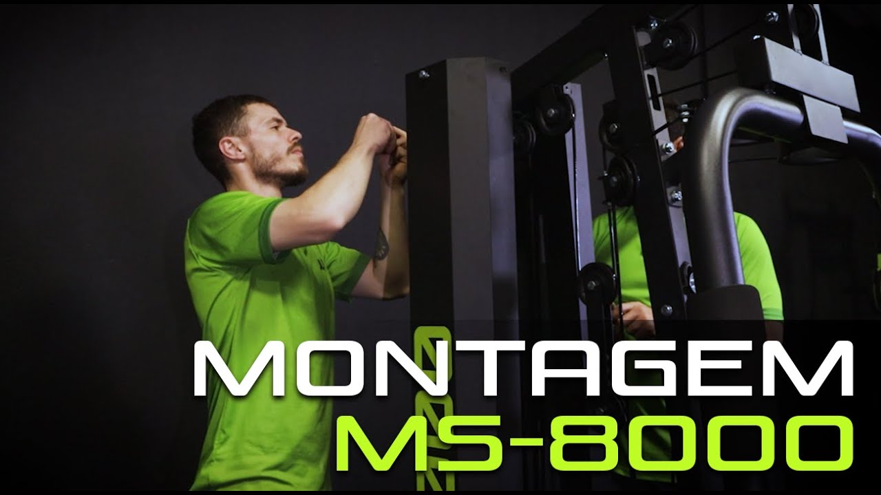 Montagem completa | Estação de musculação MS-8000 - UPLIFT FITNESS
