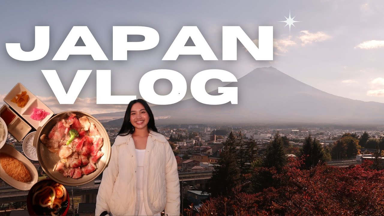 JAPAN VLOG | first time in japan, travel vlog, day tour to Mount Fuji