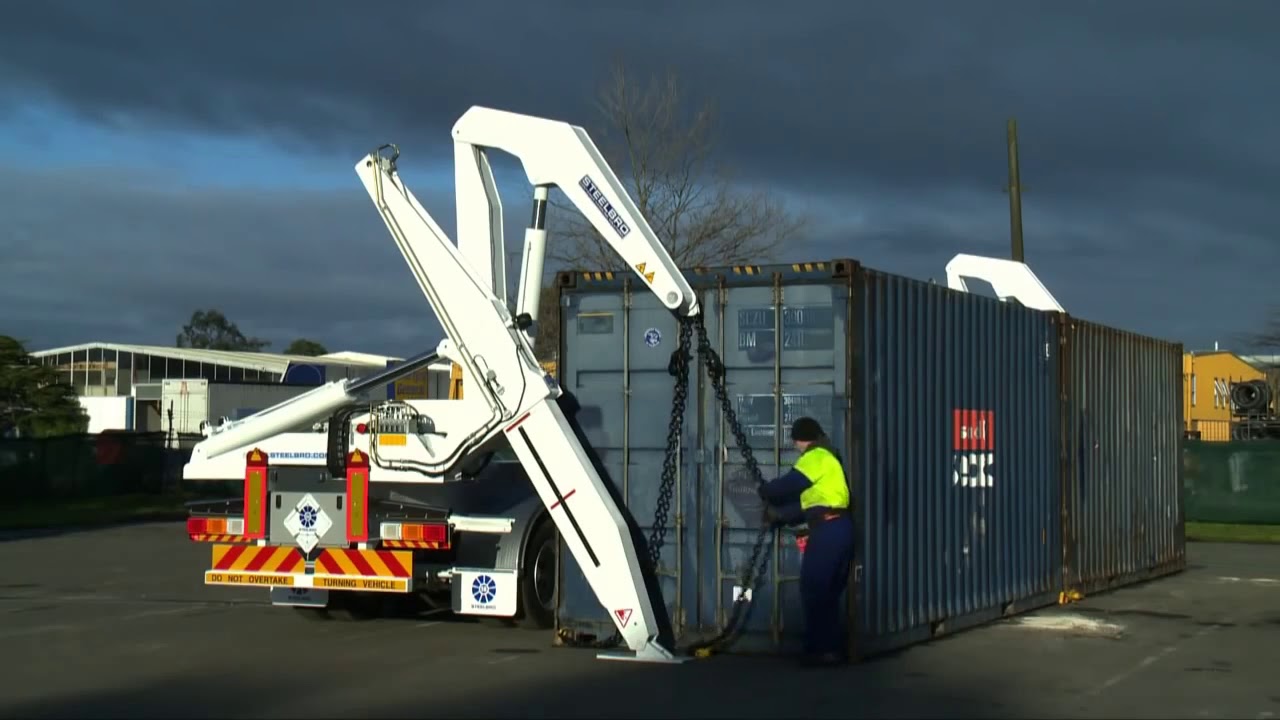 STEELBRO Sidelifter Container Lifting