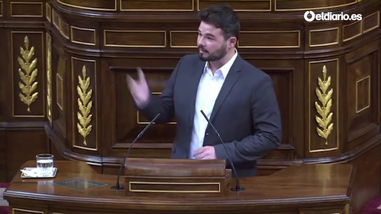 Rufián contra la Ley Mordaza: 