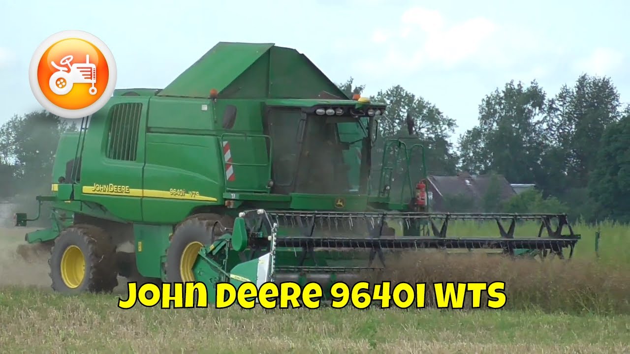 Harvest 2020 | John Deere 9640i WTS combine harvesting oilseeds