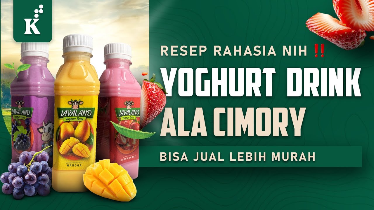 Yogurt Drink ala Cimory, Bisa Jadi Ide Bisnis Kekinian! 😋👌
