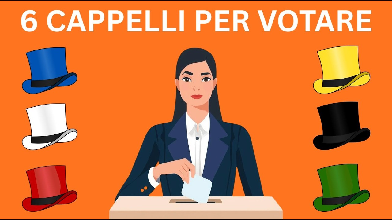 Come votare al referendum sulla giustizia con i 6 cappelli