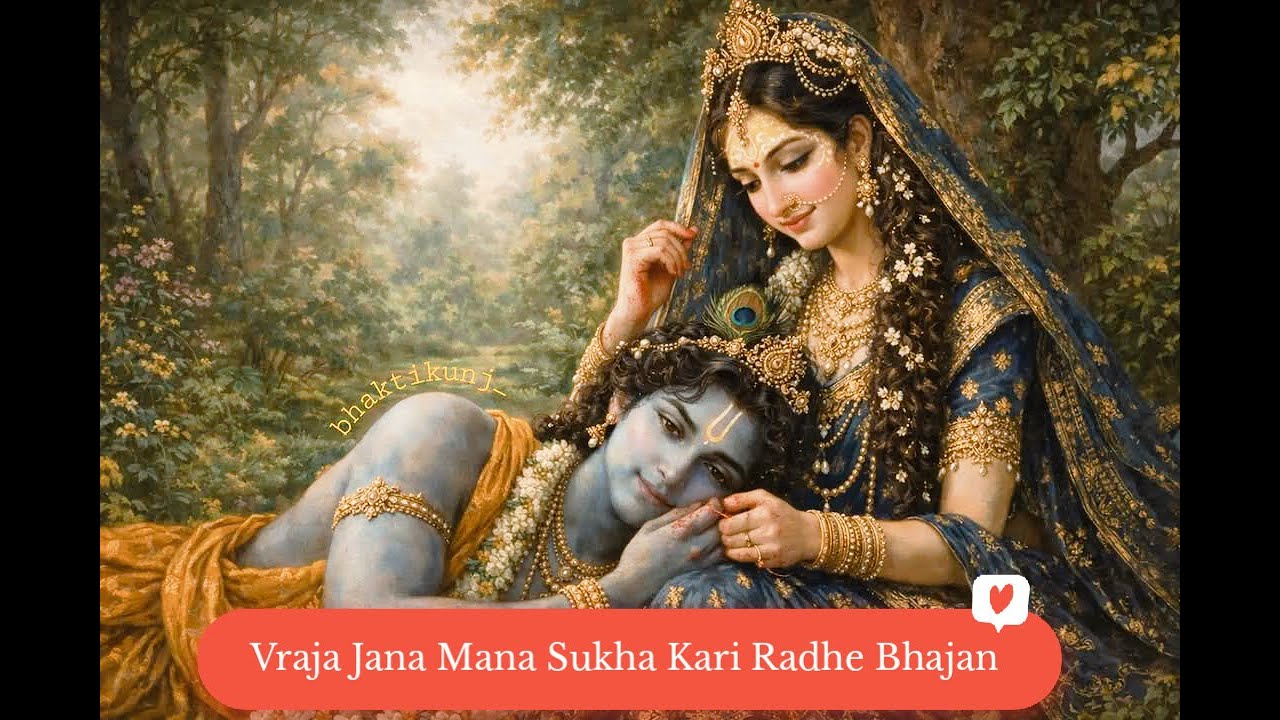 Vraja Jana Mana Sukha kari Radhe | Bhaktivedanta Srila Narayan Goswami Maharaj | Devotional Song