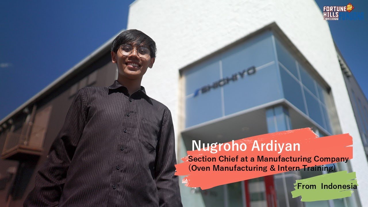 13  Chief at a Manufacturing Company  Nugroho Ardiyan  From Indonesia  #fukuoka #fukuokaisopen