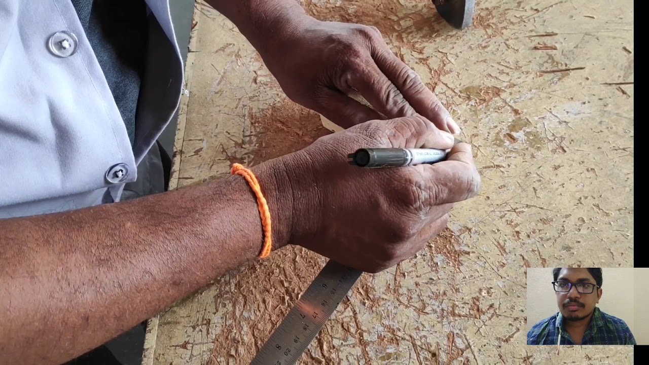 Dove tail joint experiment demonstration