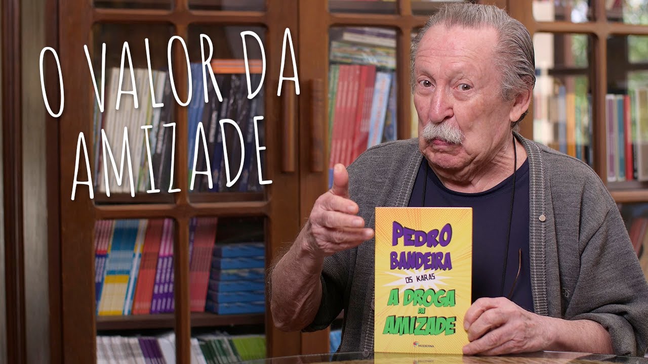 LEIA COM PEDRO BANDEIRA SEU LIVRO “A DROGA DA AMIZADE”
