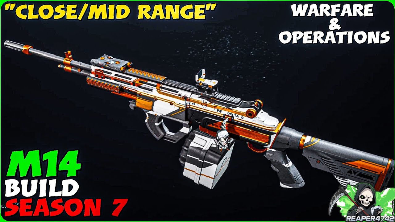 M14 Build for Warfare and Operations in Delta Force season 7