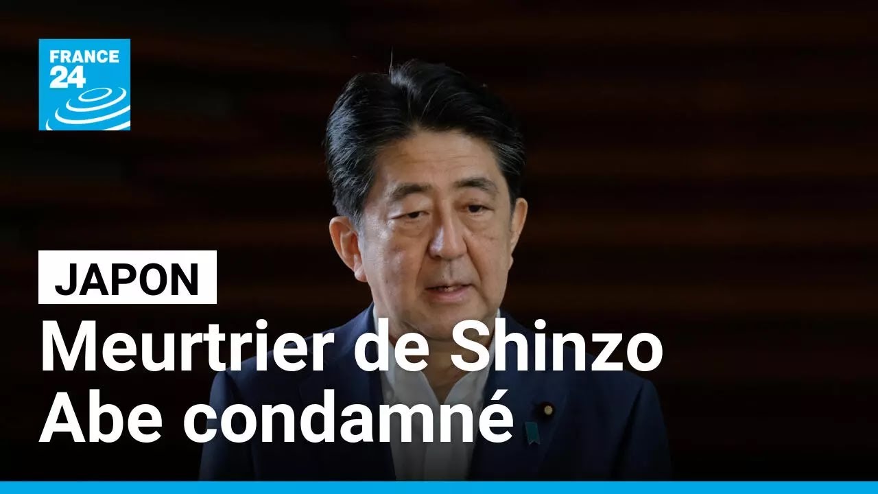 Japon : prison à vie pour le meurtrier de l'ancien Premier ministre, Shinzo Abe • FRANCE 24