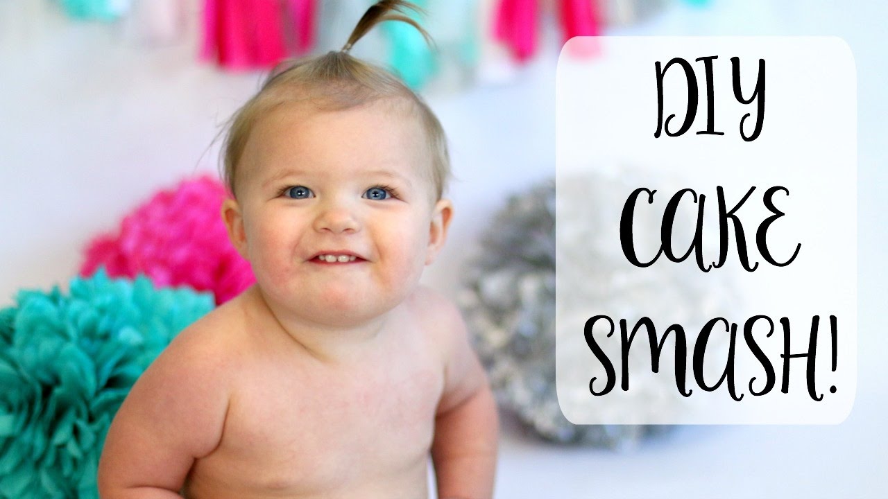 DIY CAKE SMASH!