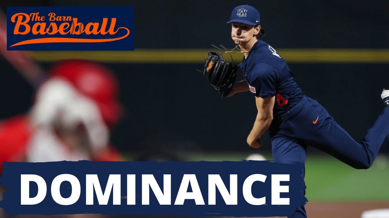 Auburn SWEEPS Youngstown St With Dominant Pitching; Preps for Cincinnati | The Barn Baseball Show |