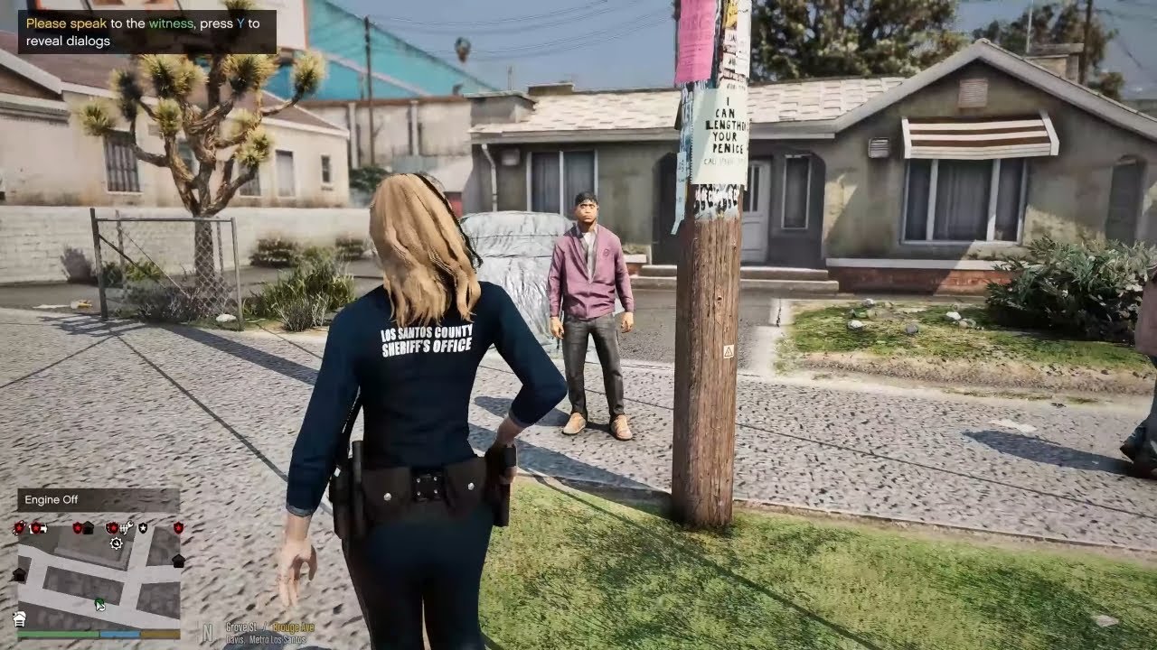 Gta 5 LSPDFR Let's Play As a LS County Sheriff Office - FPIU Davis Patrol