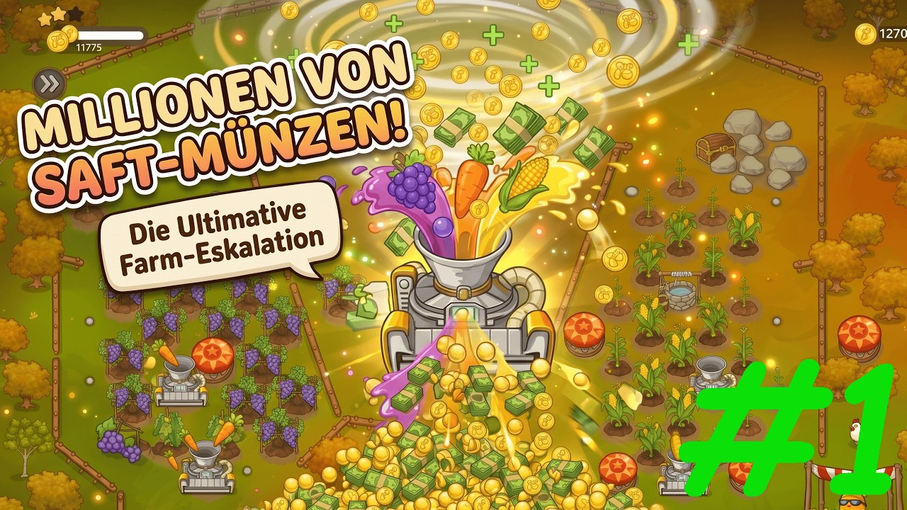 Dieses Incremental Game ist wie Casino mit Gem&uuml;se?! 🎰 | Pachinko Farm 1/2