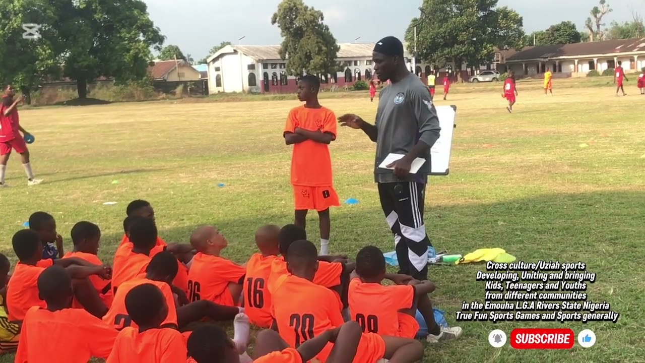Cross culture/ UZIAH SPORTS DEVELOPING KIDS, Teenagers and Youth in Emouha L.G.A #crossculture 