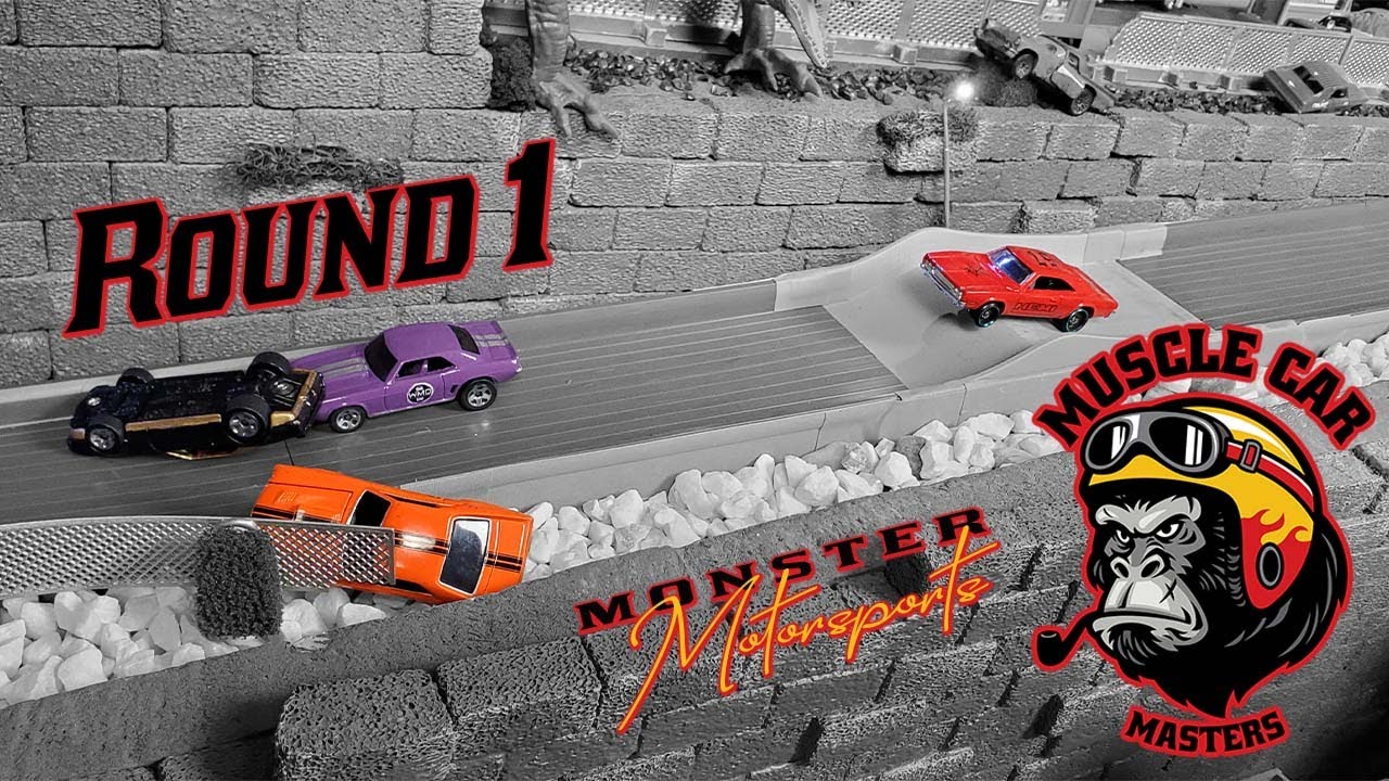Round 1 - Muscle Car Masters Diecast Racing Tournament