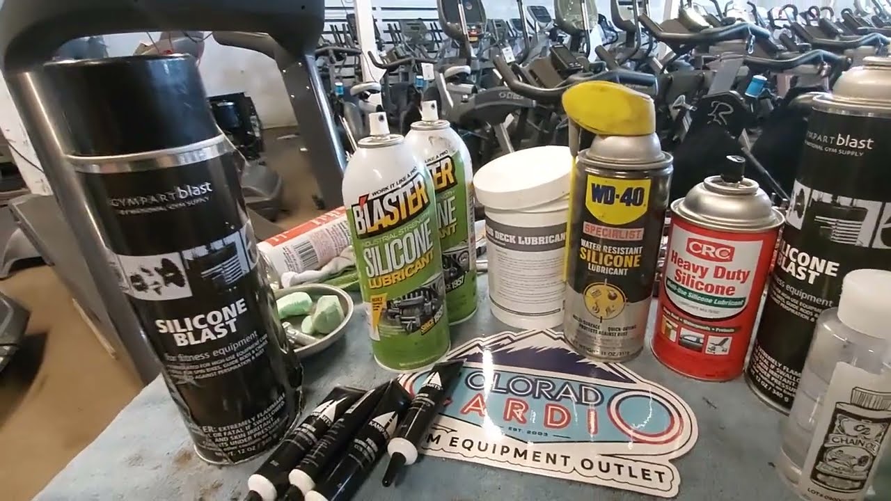 Lubricant for Fitness Equipment Treadmills, Ellipticals & Strength