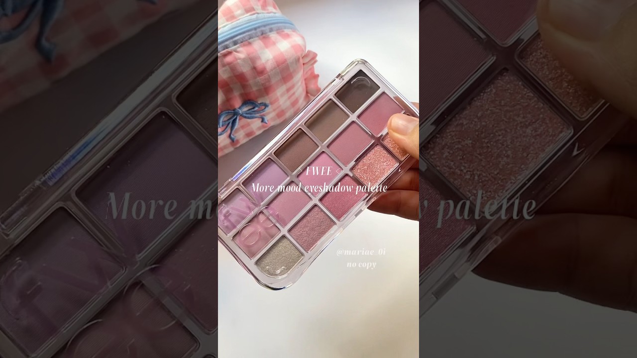 Fwee more mood eyeshadow palette ✨ #fwee #fweevn #fweebesties #fweemakeup #kbeautymakeup