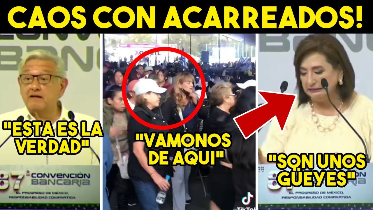 KARMA TOTAL! XOCHITL TRUENA CON SUS ACARREADOS, SE PUSO FEO. PRESIDENTE FESTEJA, MEXICO LO LOGRO