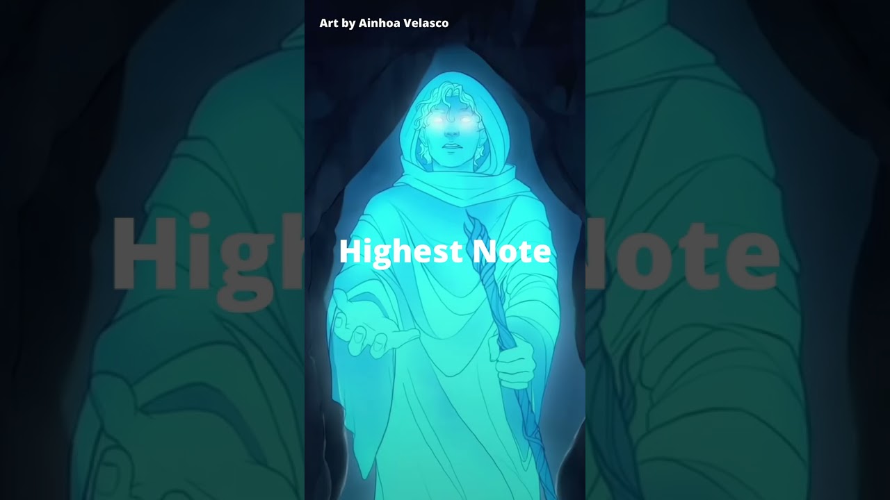 The Vocal Range of Tiresias in Epic the Musical 