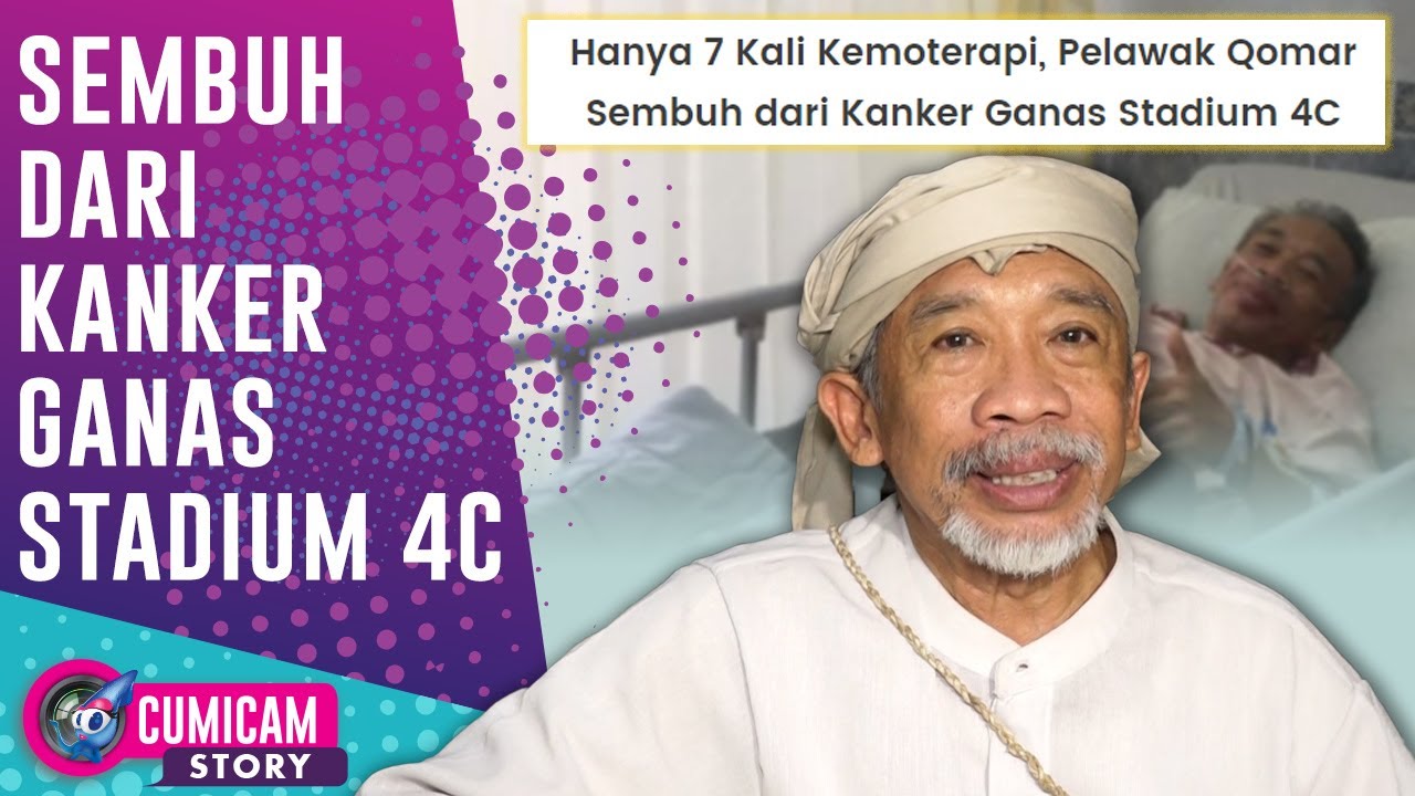 Beginilah Kisah Perjuangan Pelawak Qomar 11 Kali Kemoterapi Melawan Kanker Ganas Stadium 4c