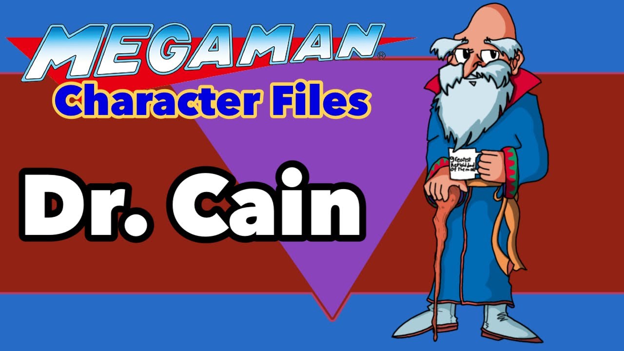 Mega Man Character Files: Dr. Cain