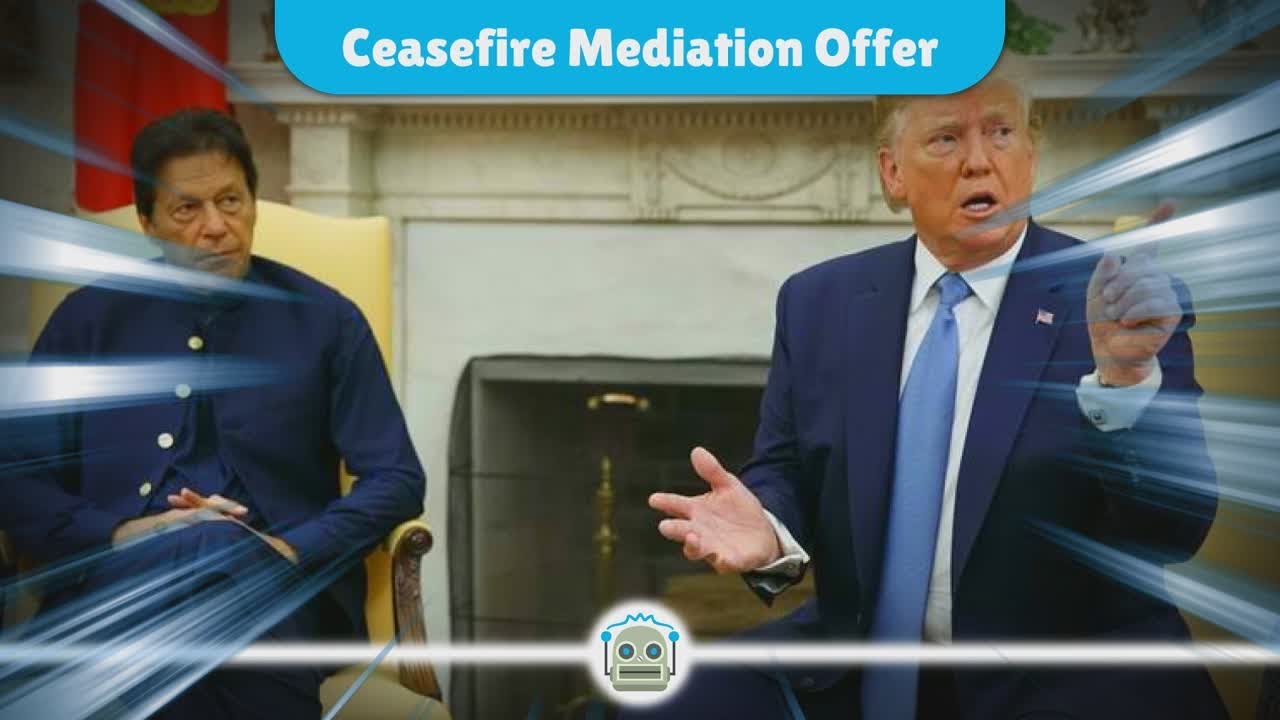 Trump Offers Mediation in Kashmir Dispute Following Ceasefire Agreement