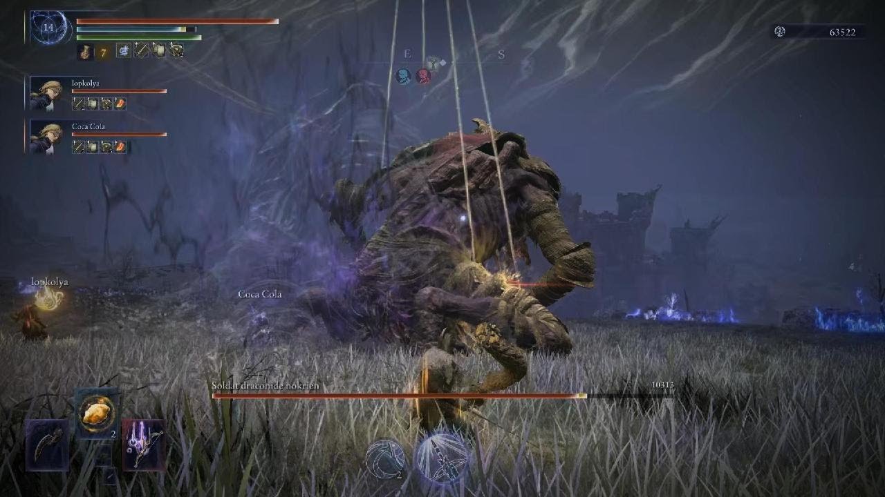 Deep 5 trio - Nokrian draconic soldier total annihilation - Wylder great bow