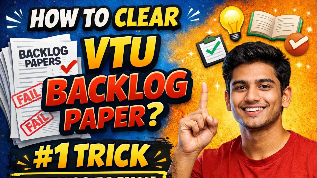 HOW TO PREPARE FOR BACKLOG EXAM?