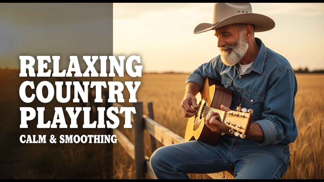 Evening Country Music 💖 A Cozy Playlist to Help You Relax Amidst the Vastness of Nature 🌹 🎵