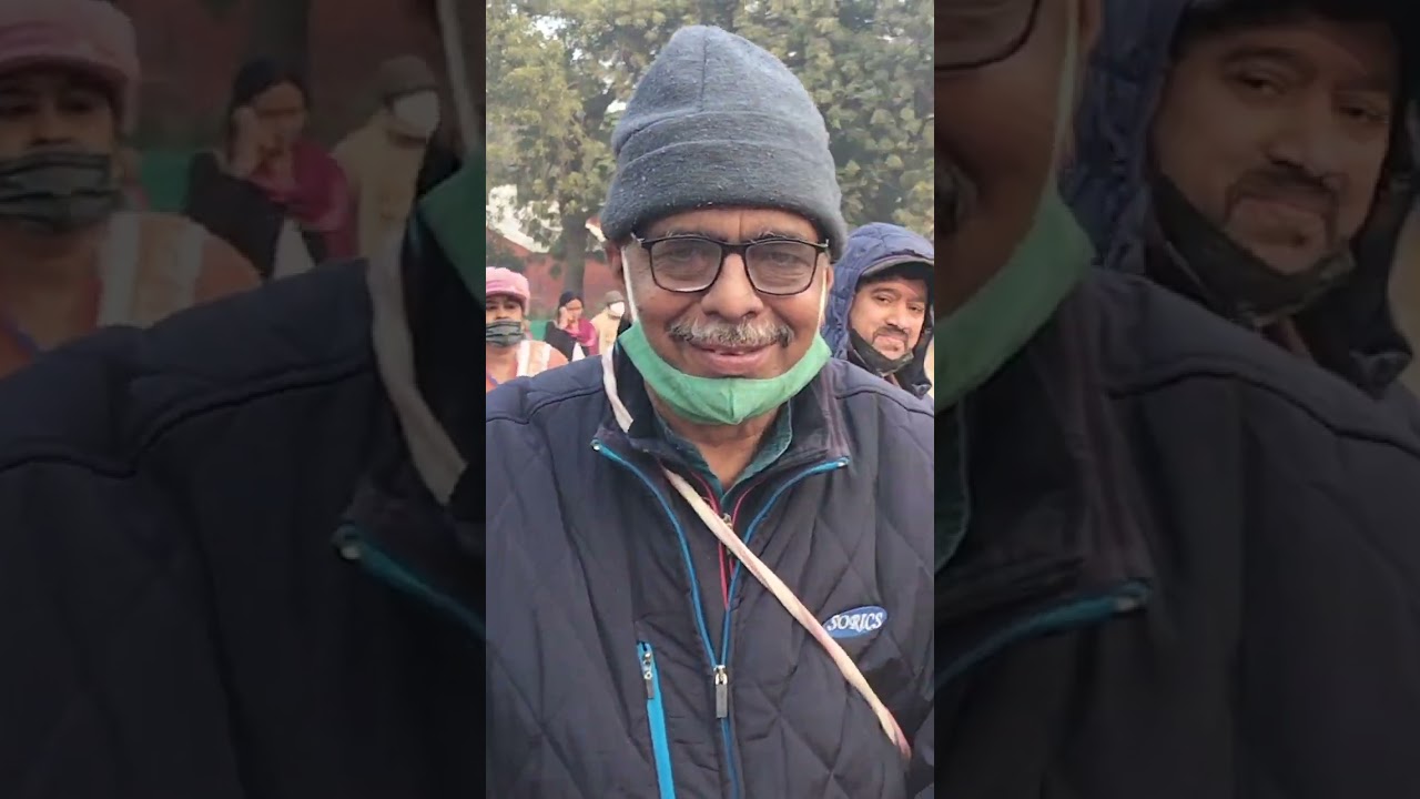 दयालबाग भंडारा ग्राउंड पे इकठ्ठा होते लोग/, अनामी 