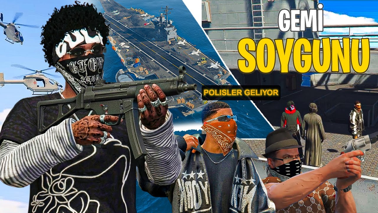 GEMİ SOYGUNU | GTA 5 ROLEPLAY | @ERAY