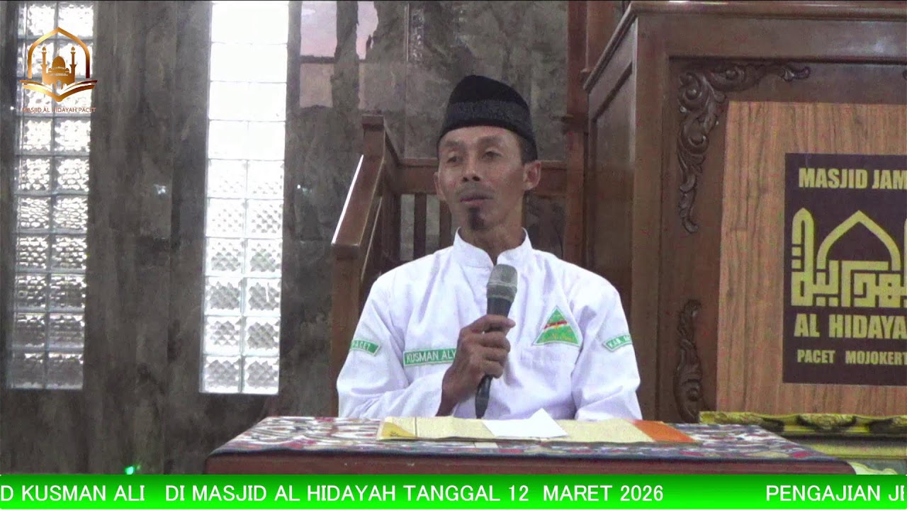PENGAJIAN JELANG BERBUKA PUASA BULAN SUCI ROMADHON MASJID AL HIDAYAH PACET  12  MARET  2026
