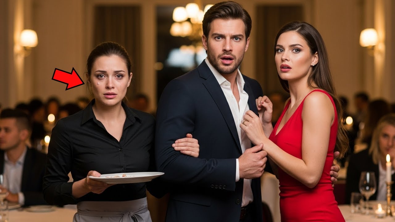UN MILLIARDAIRE ENTRE DANS UN RESTAURANT… ET EST CHOQUÉ DE VOIR SON EX FEMME ENCEINTE SERVIR AUX TAB