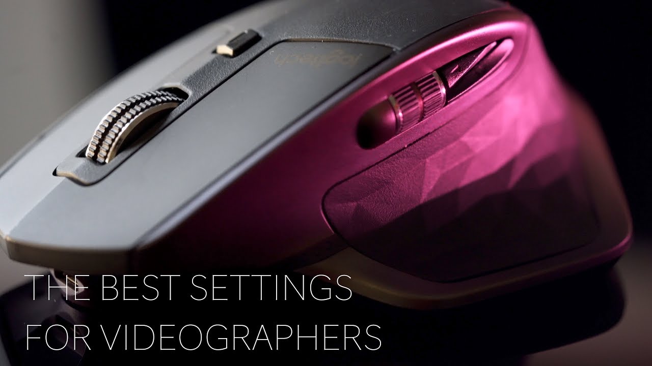 Logitech MX Master - my settings for (FCPX) videographers