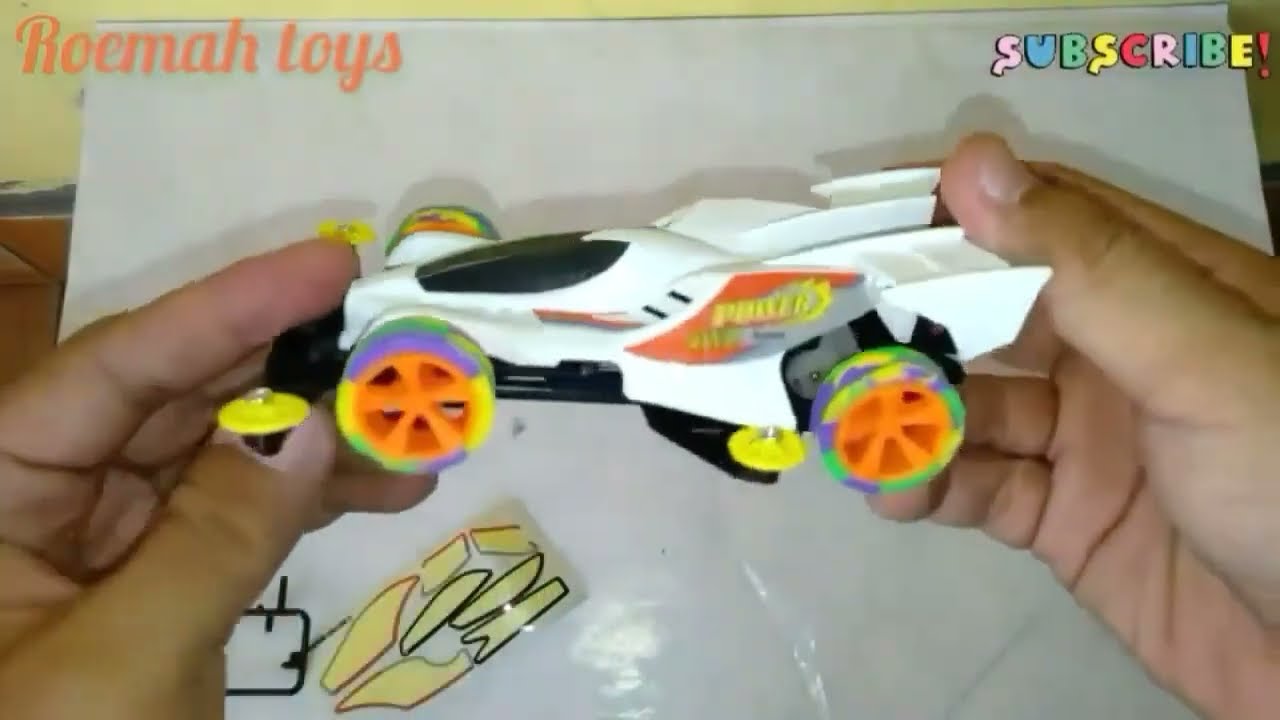 Unboxing merakit tamiya mini 4WD victory magnum keren gays larinya kencang sekali