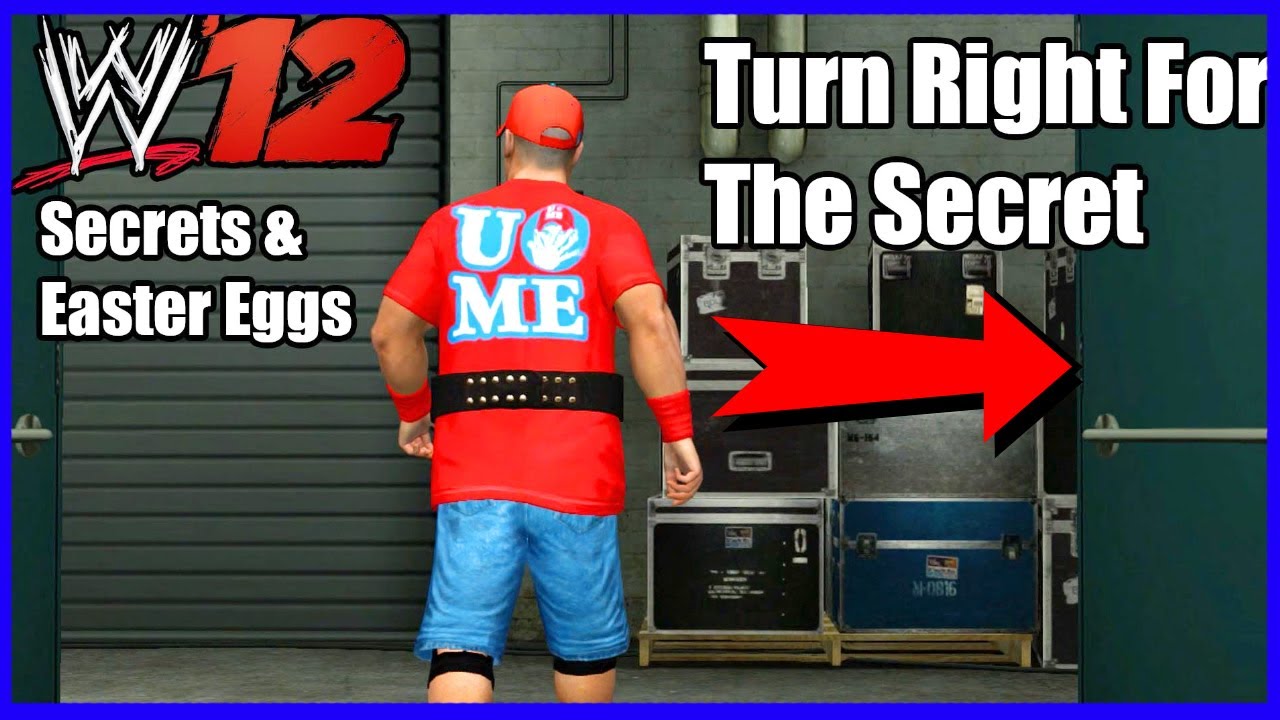 11 Amazing Secrets & Easter Eggs In WWE 12
