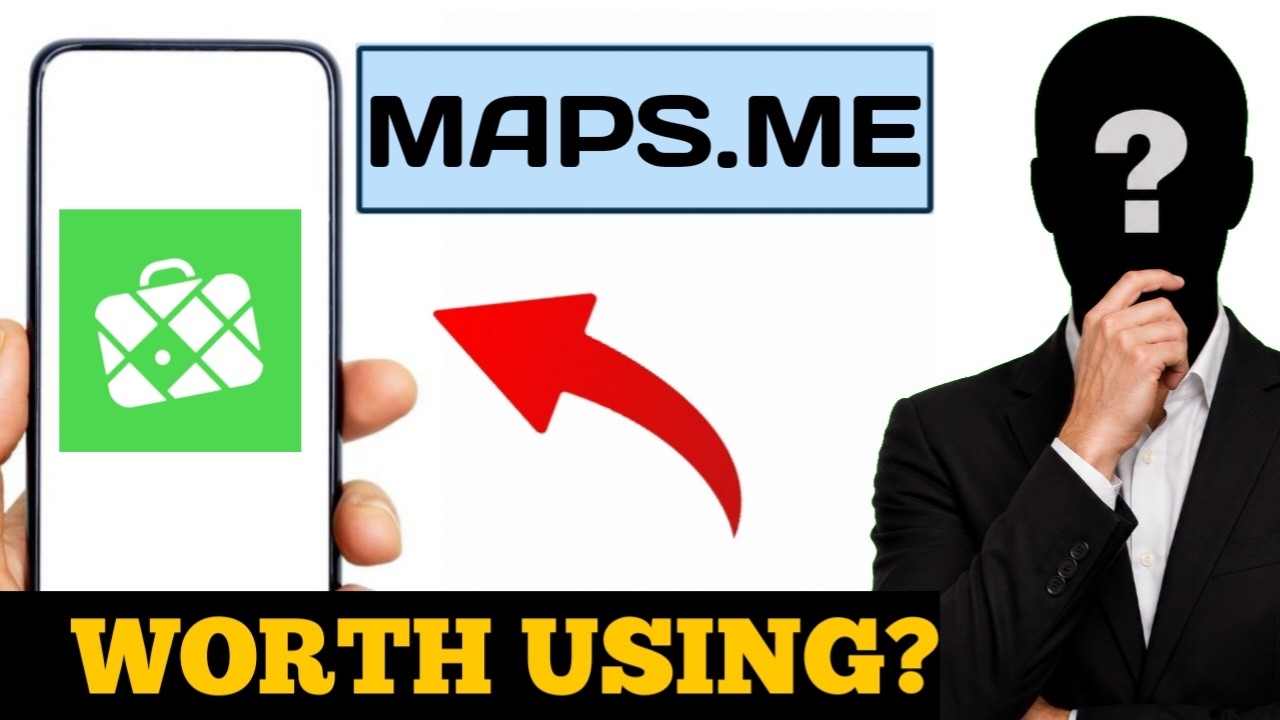 Приложение MAPS.ME за 2 минуты
