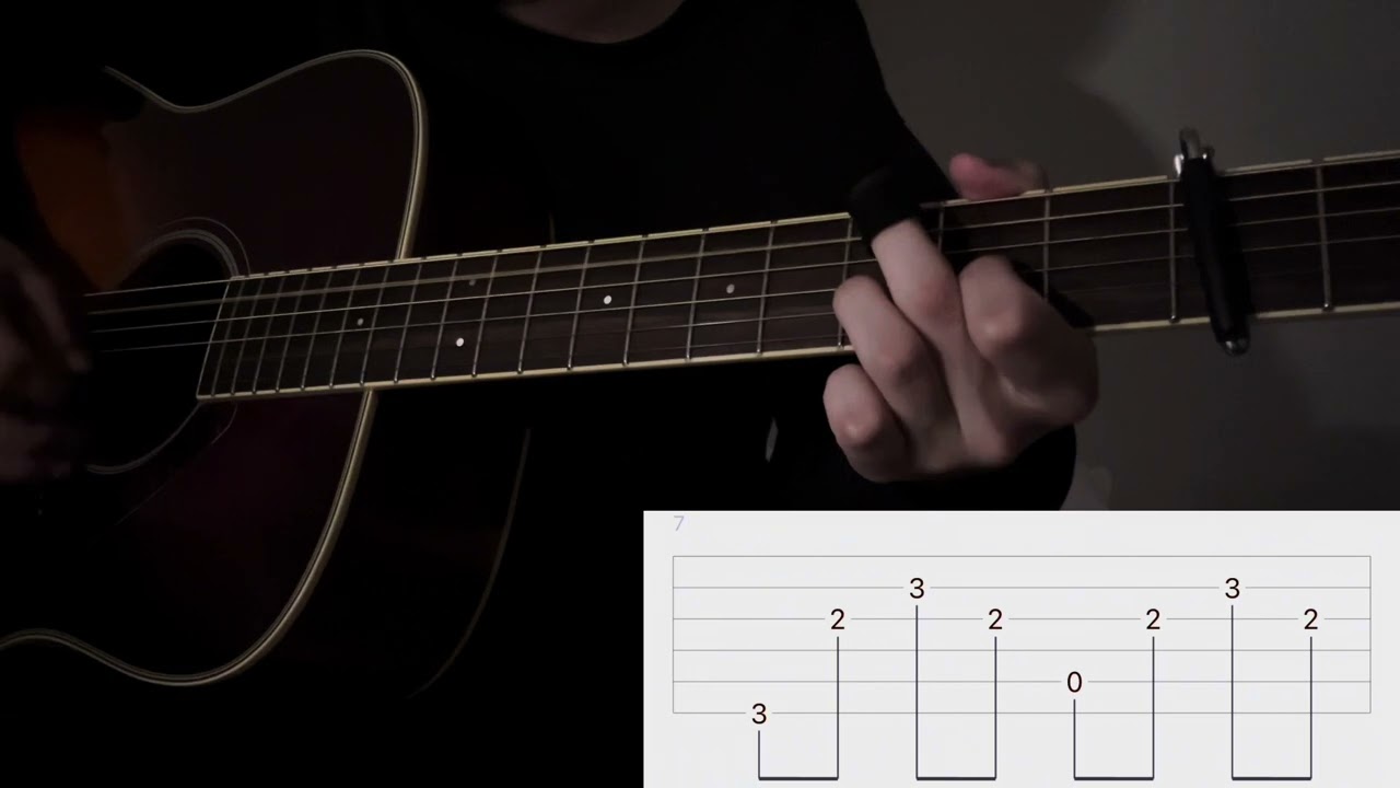 me me she / RADWIMPS アコギTAB譜