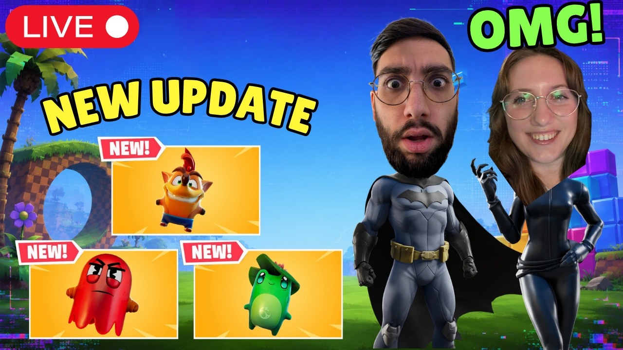 Znalezienie KAŻDEGO *NOWEGO* Sprite'a w Fortnite | Gra z widzami