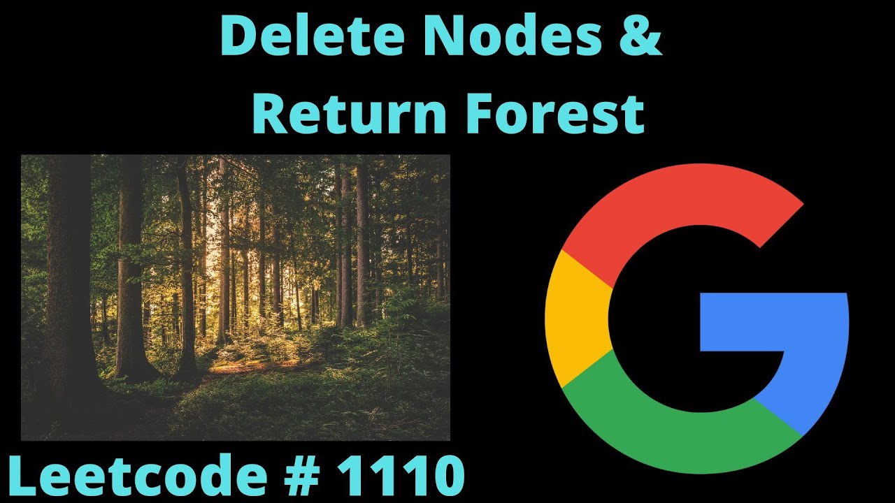 DELETE NODES AND RETURN FOREST | LEETCODE # 1110 | PYTHON DFS SOLUTION